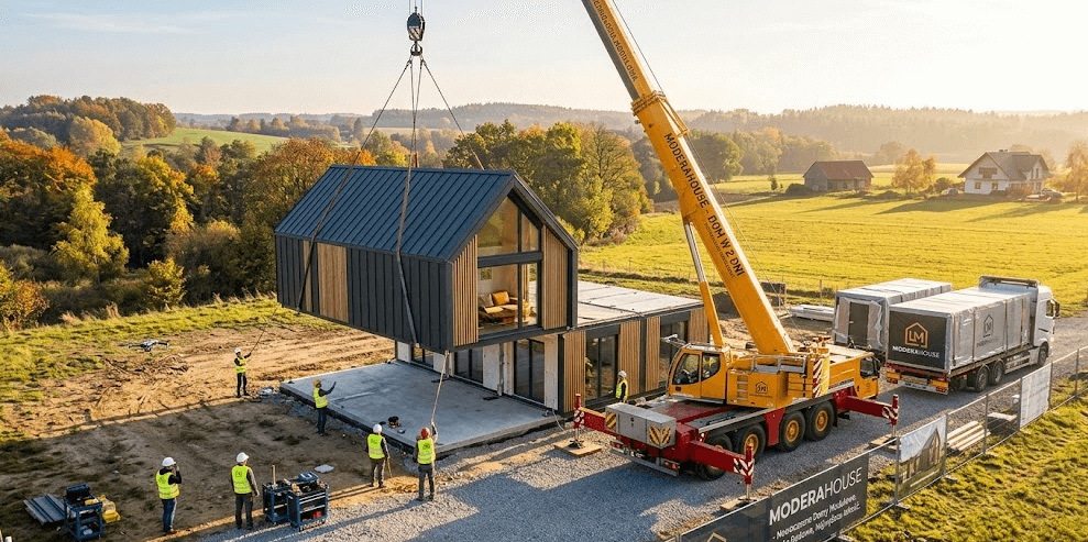 Montaż domu ModeraHouse